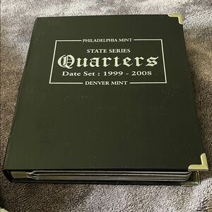 State Series Quarters Album 1999-2008 - Black
